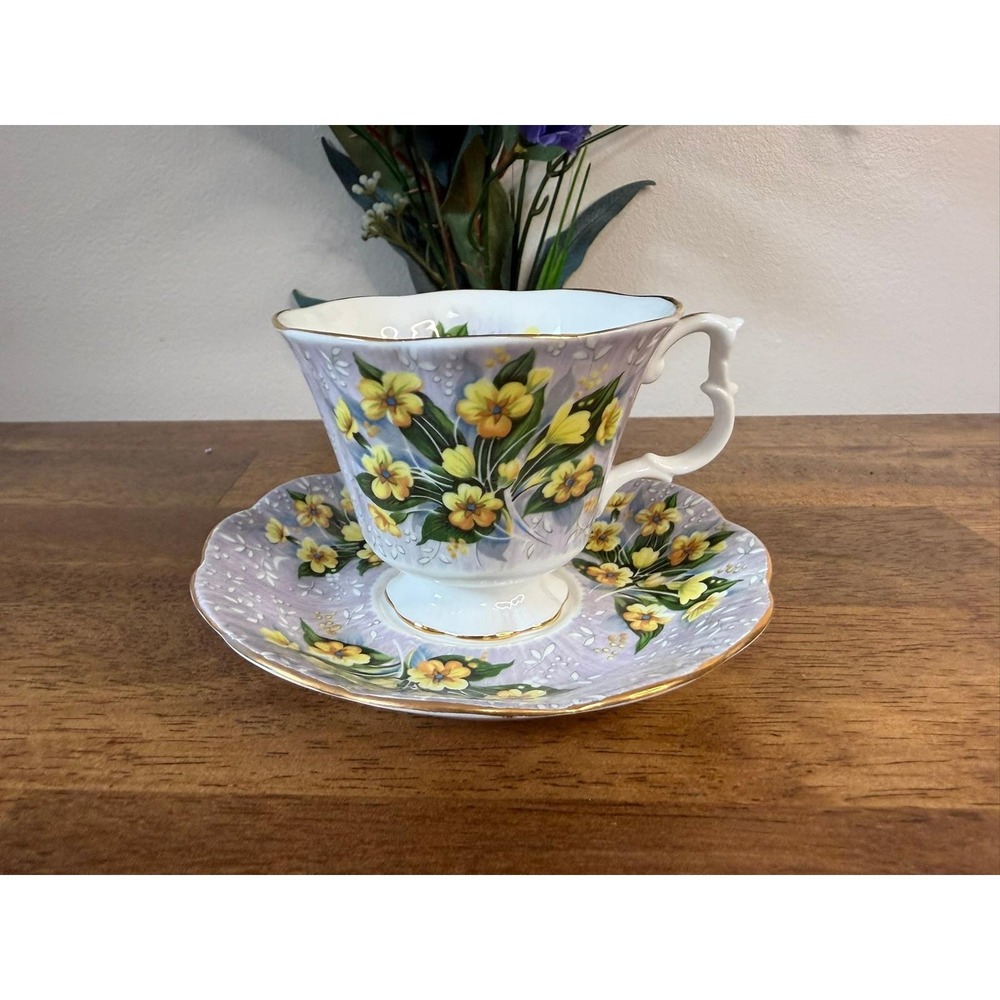 Royal Albert Apple Blossom Teacup & Saucer Blossom Time Bone China England